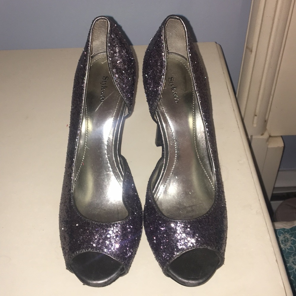 Sparkle heels